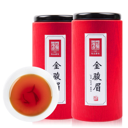 金骏眉茶叶高档红茶罐装 质感包装