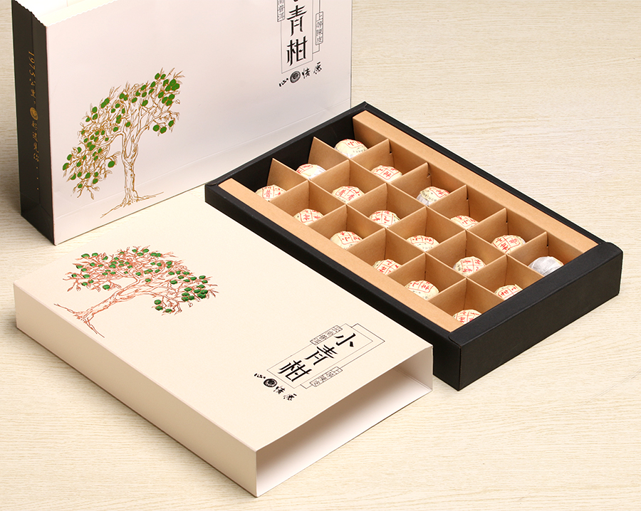 小青柑包装盒陈皮普洱茶空盒